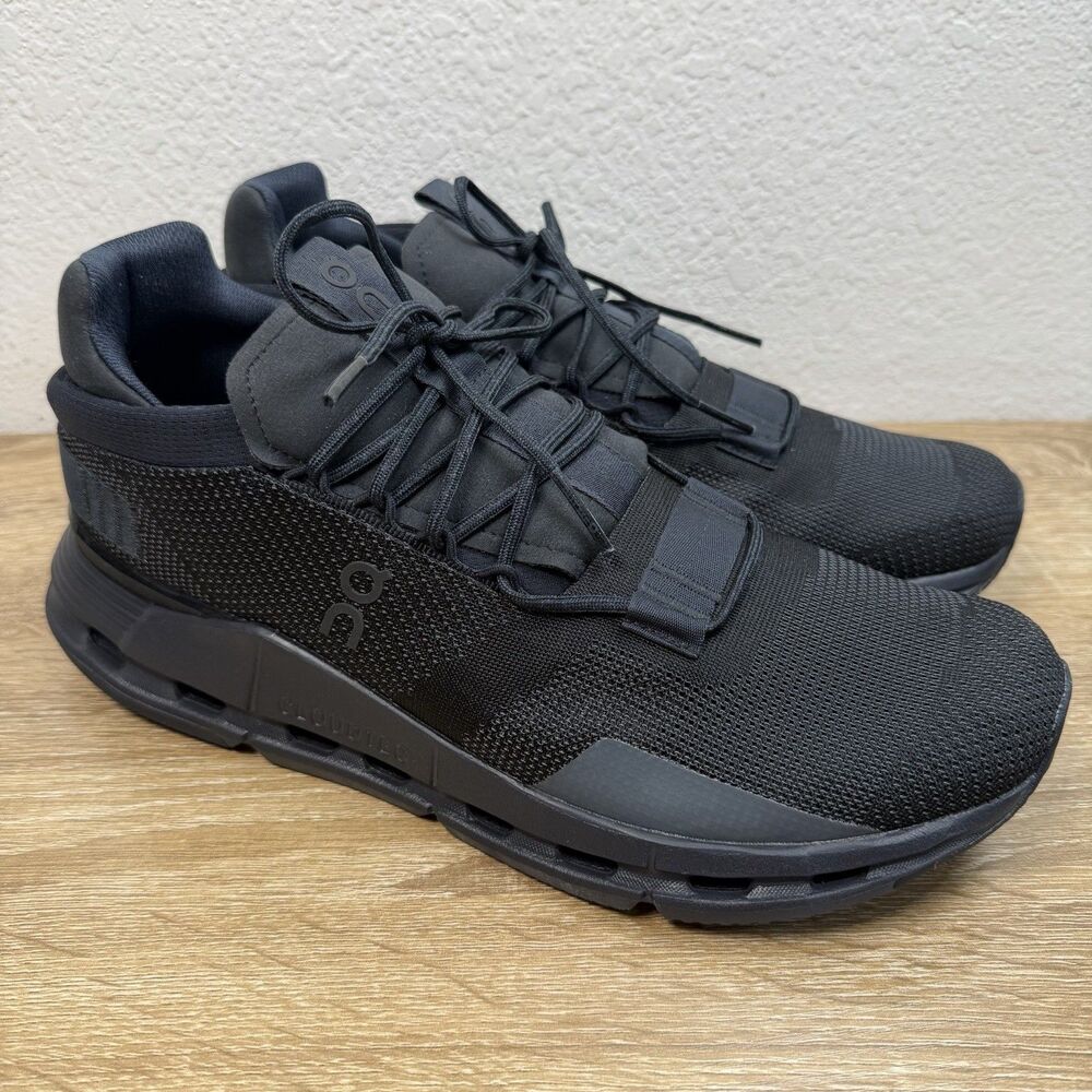 On Cloudnova Black Eclipse Athletic Shoes Men's U… - image 5